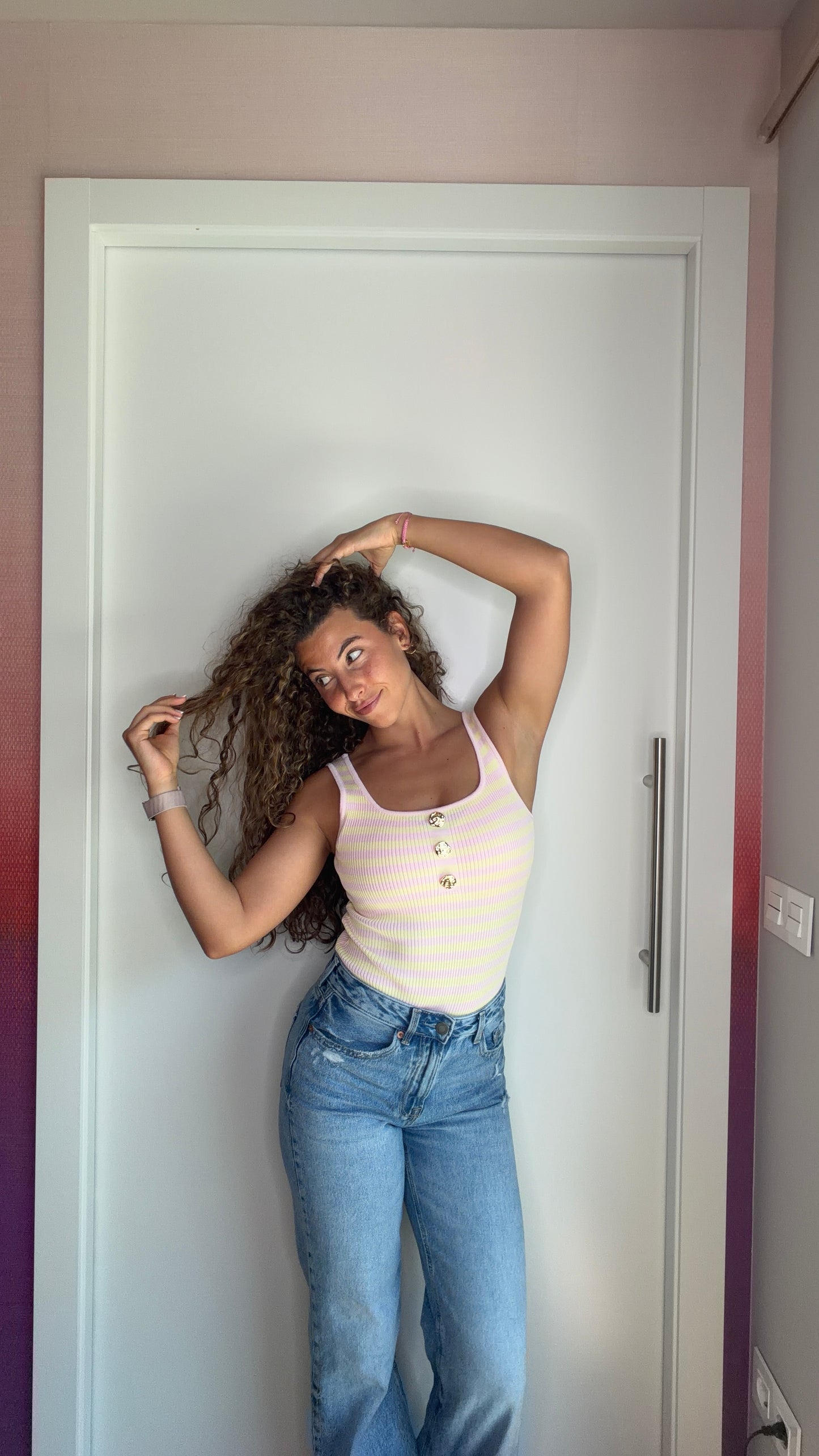 Body pink lines