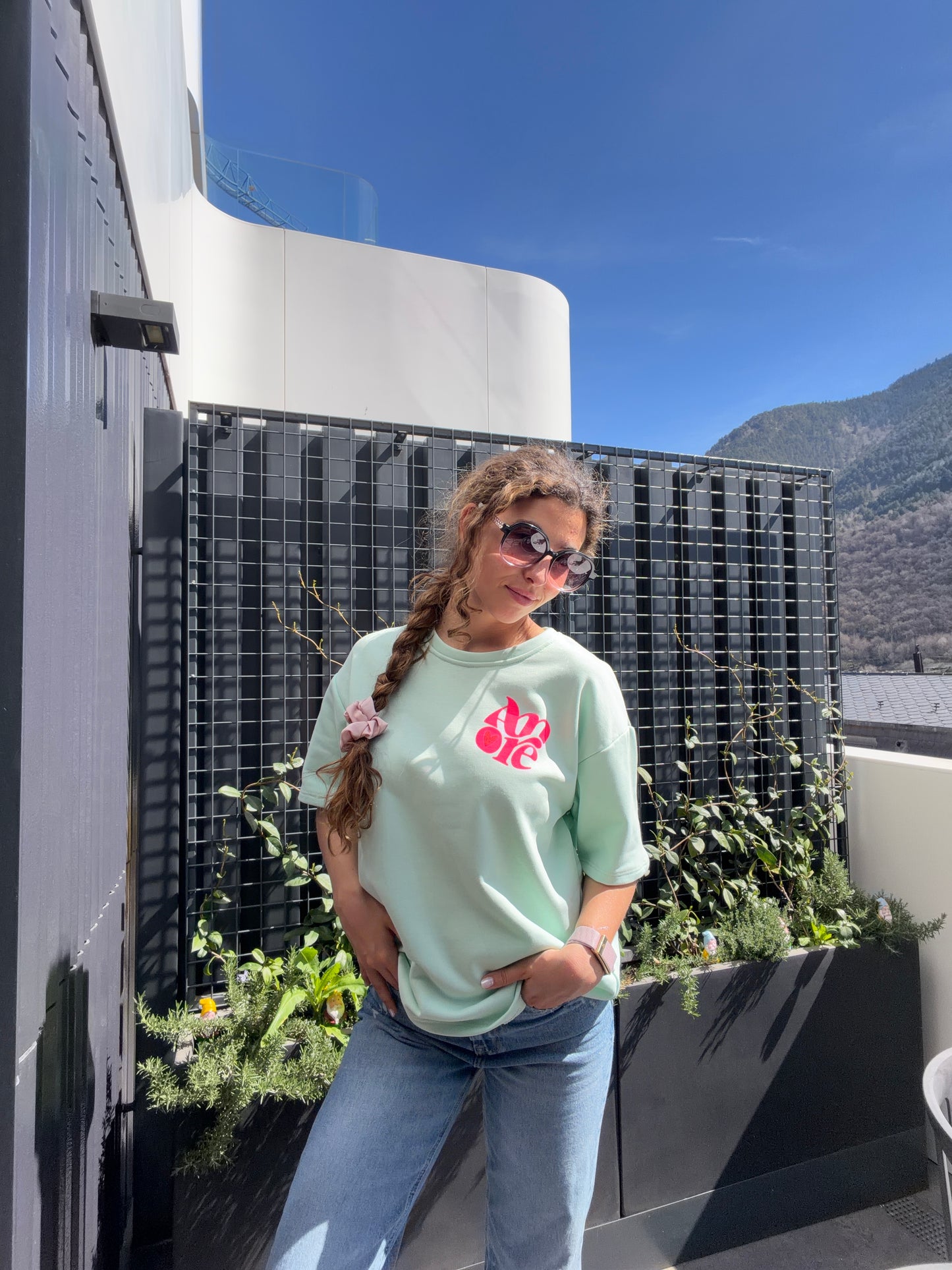 Camiseta Amore (verde)