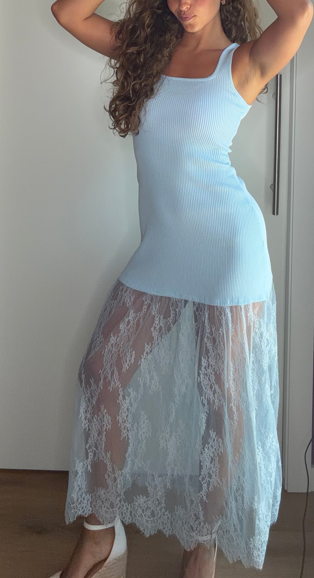 Vestido baby blue