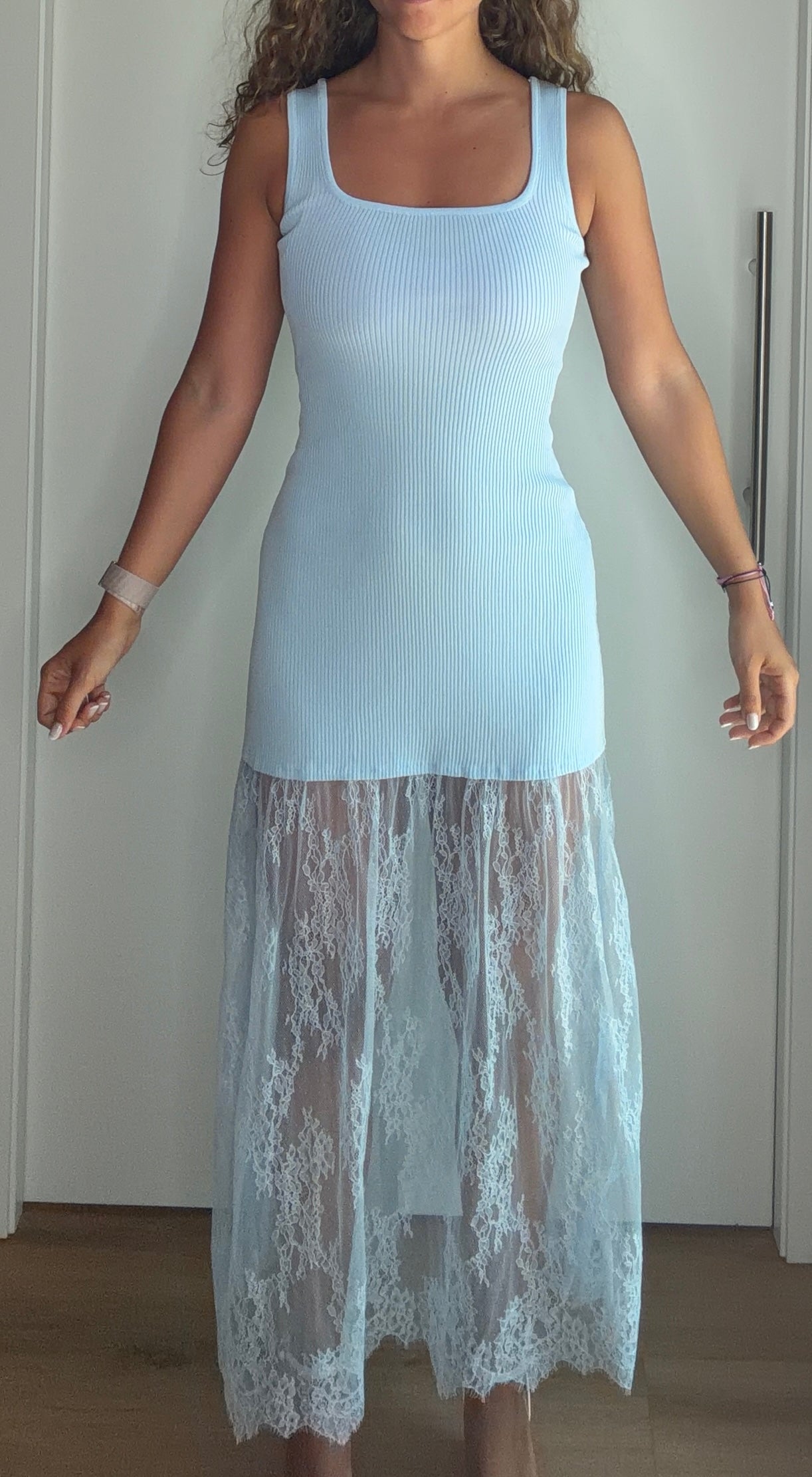 Vestido baby blue