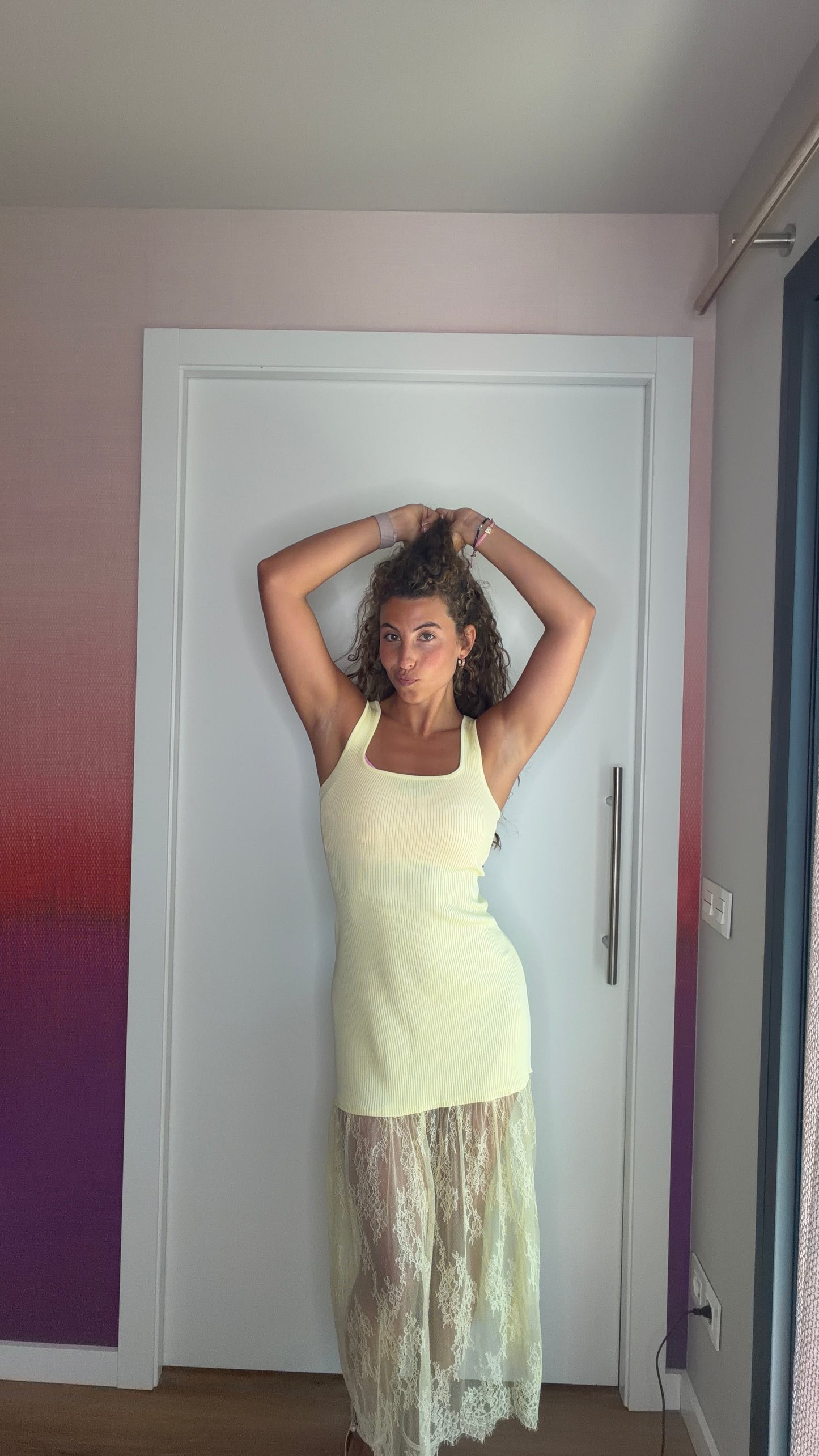 Vestido baby yellow
