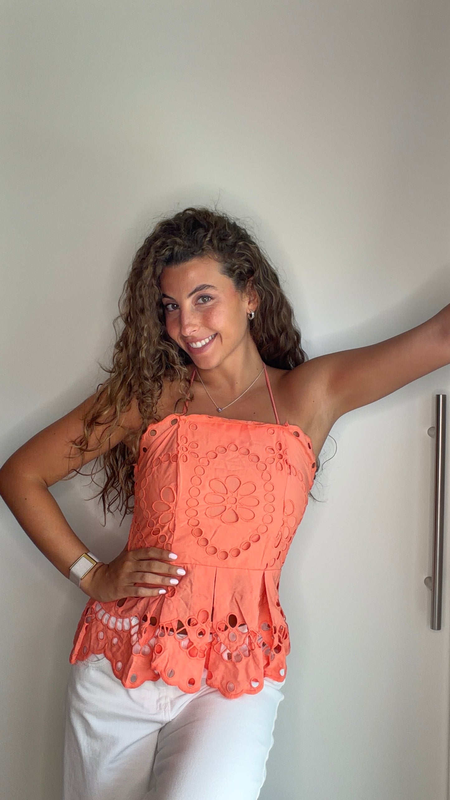 Top naranja 🧡