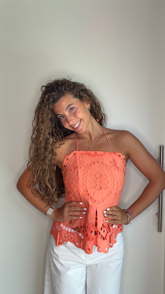 Top naranja 🧡