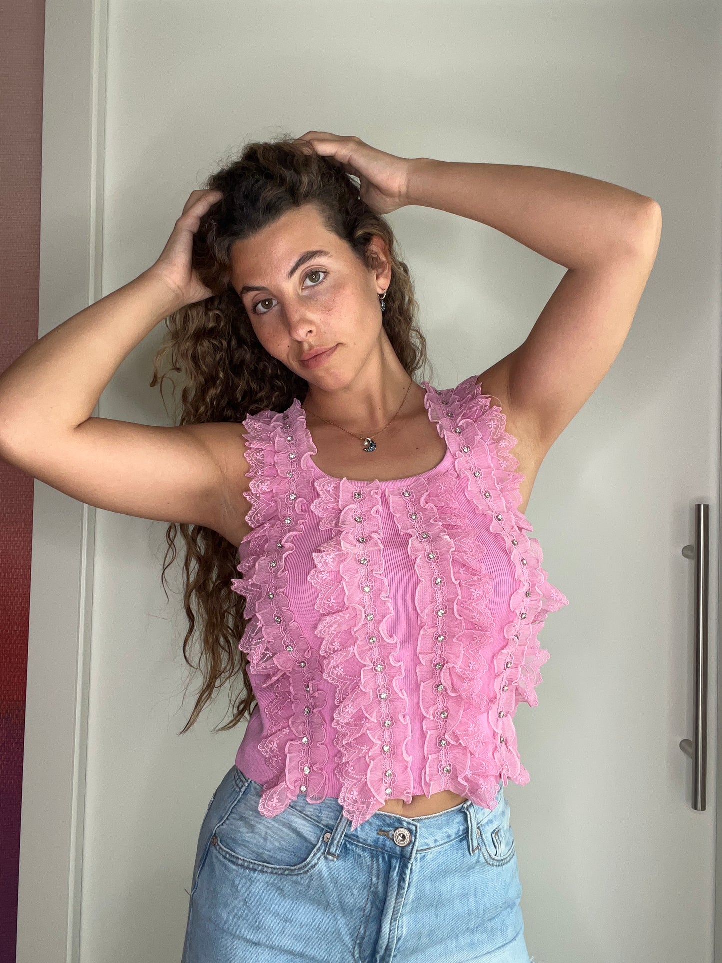 Top rosa
