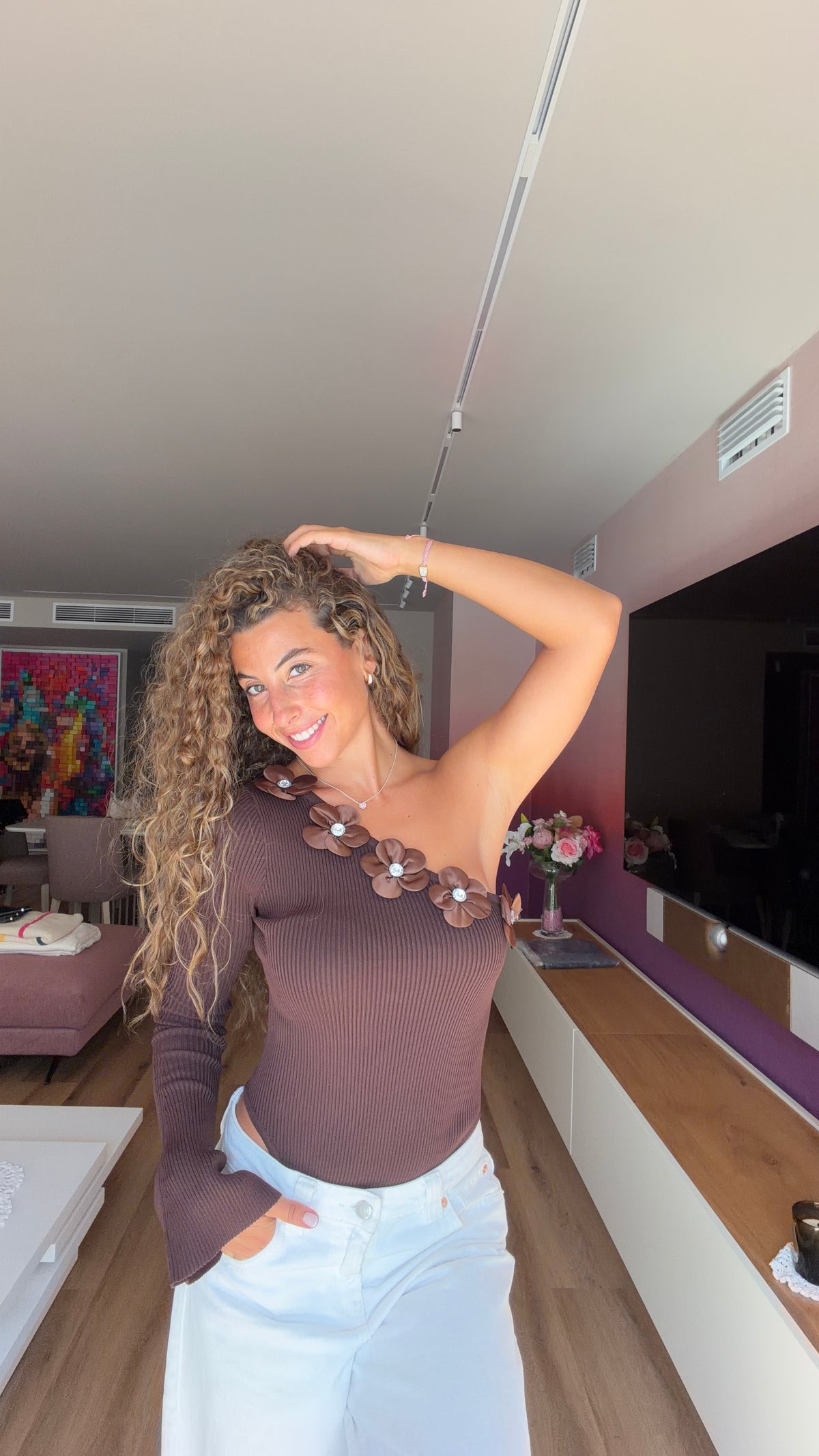 Flower body (marron)