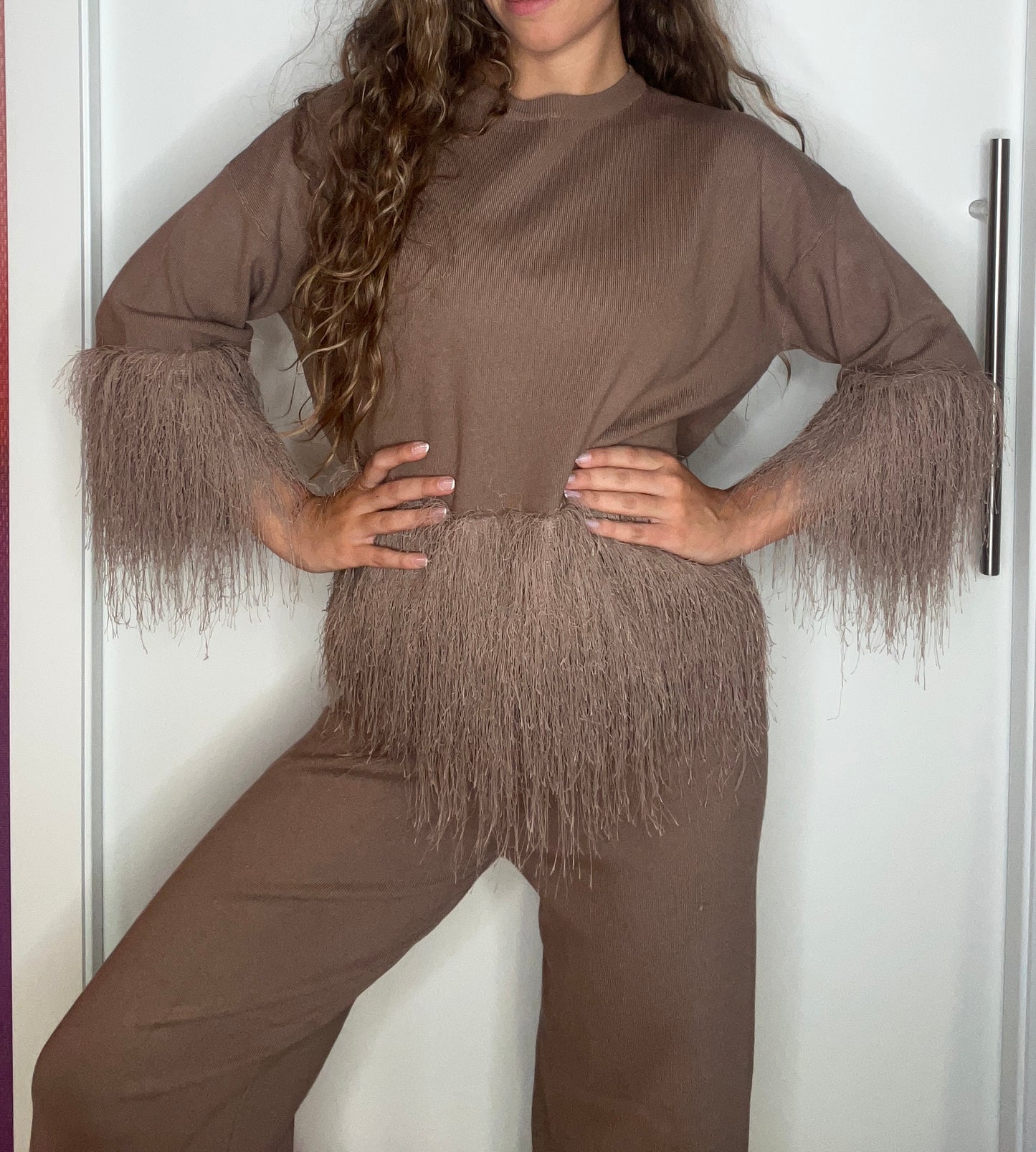 Fleeky look (marron)