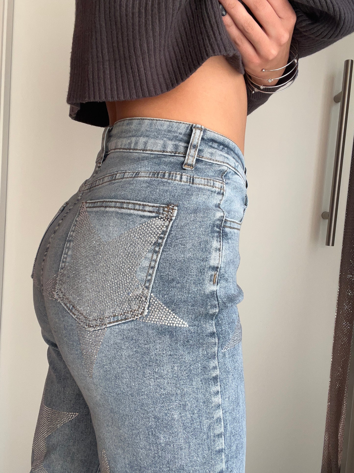 Pantalon tejano estrellas