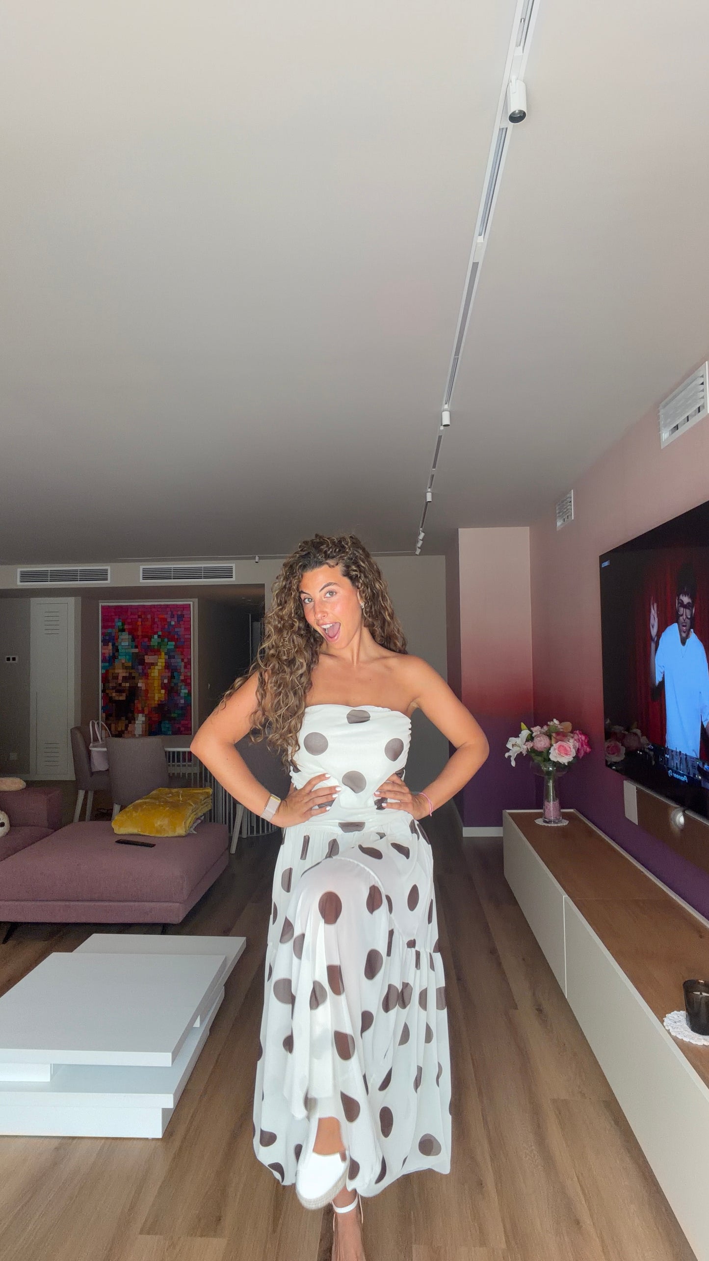 Vestido lunares 🤎