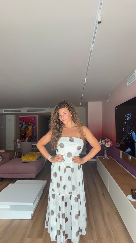 Vestido lunares 🤎