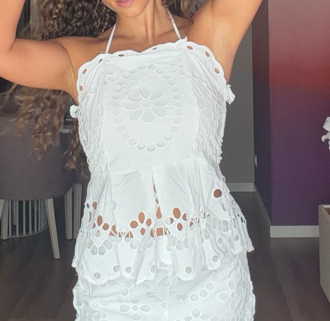 Top blanco