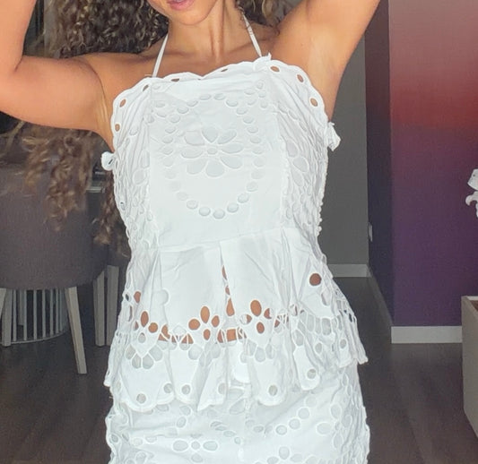 Top blanco