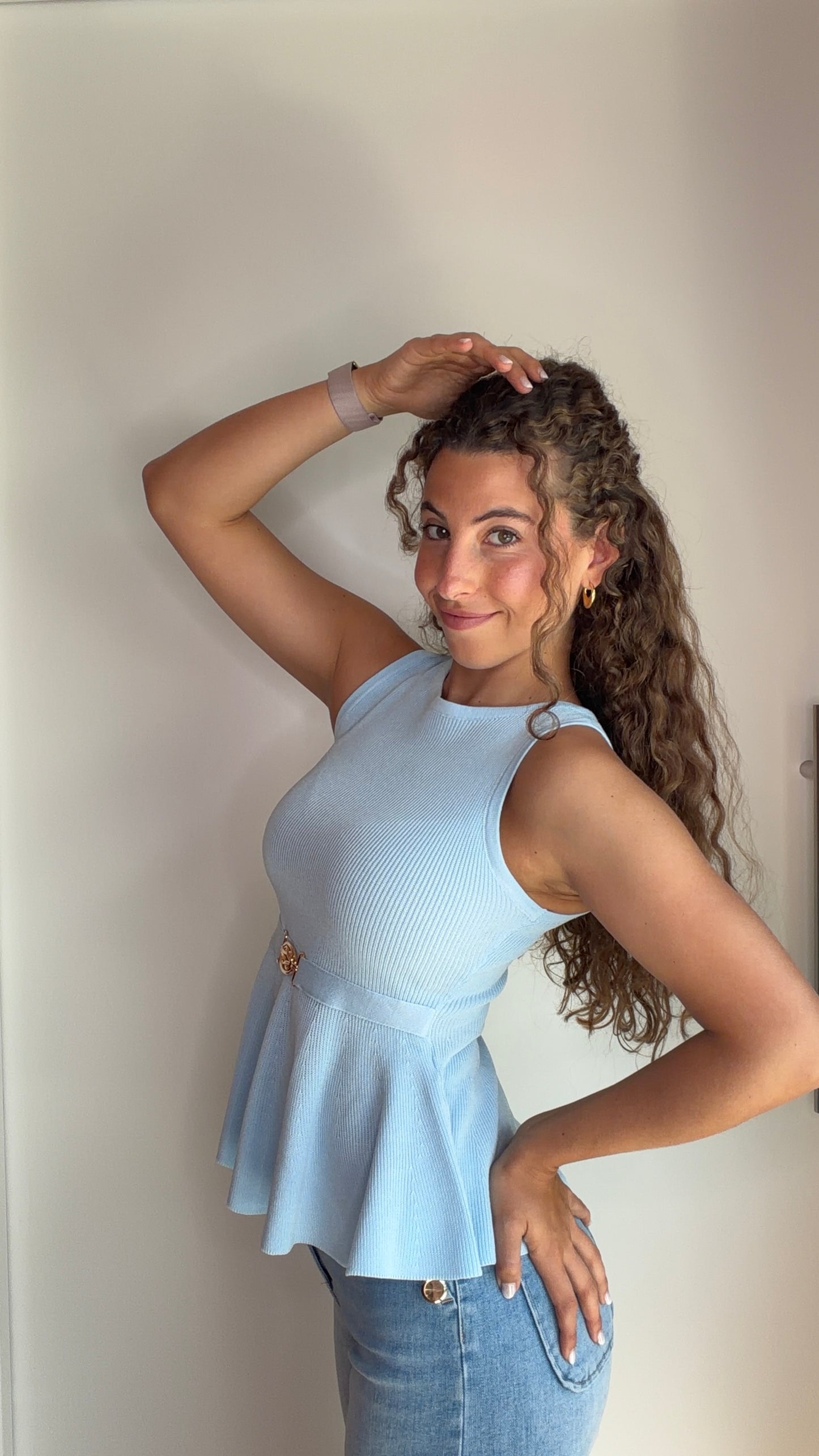 Top Golden Belt (azul)