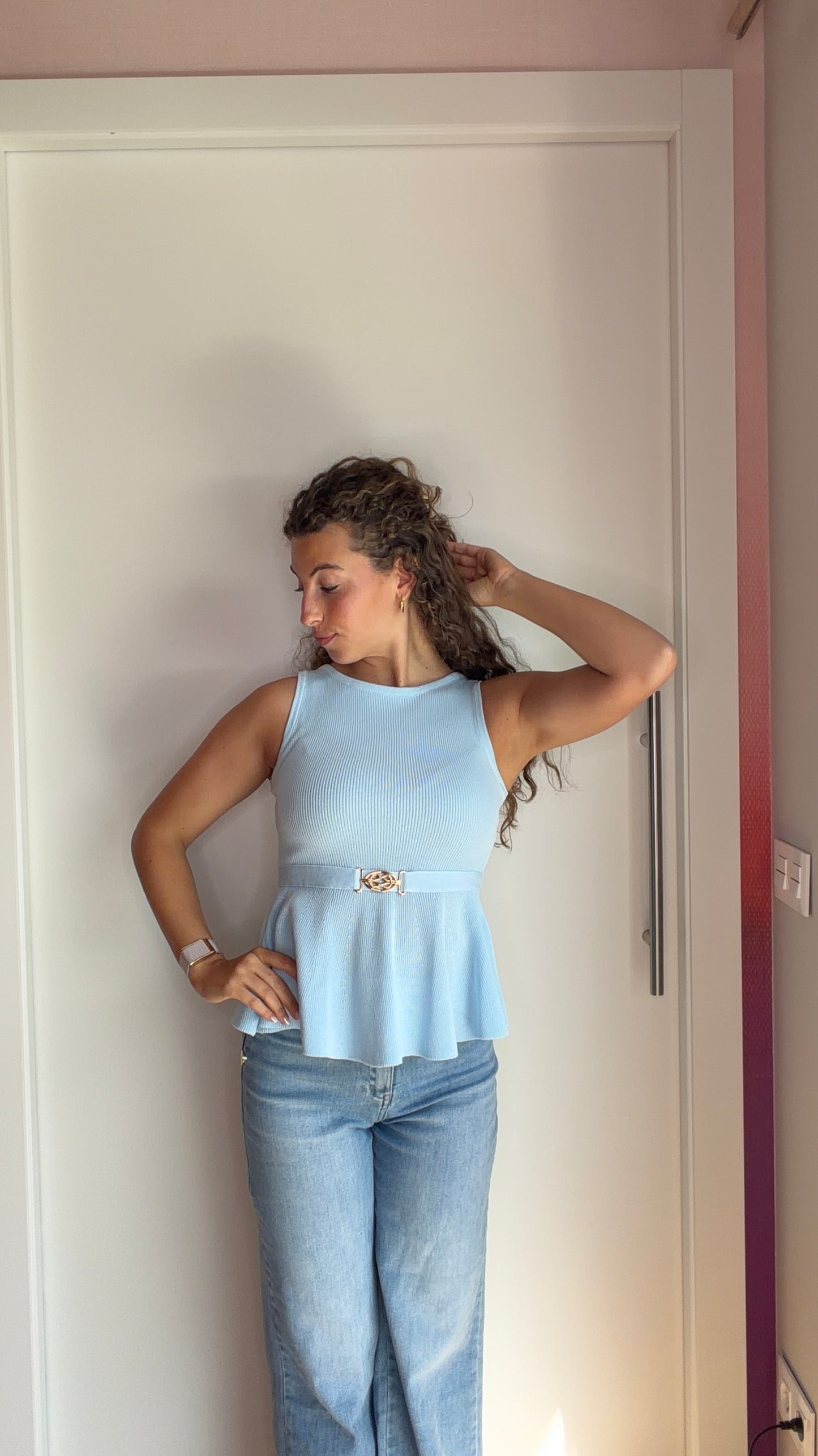Top Golden Belt (azul)