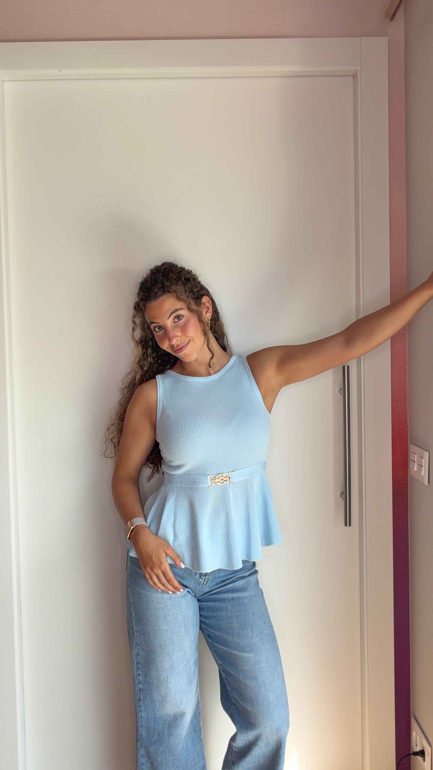 Top Golden Belt (azul)