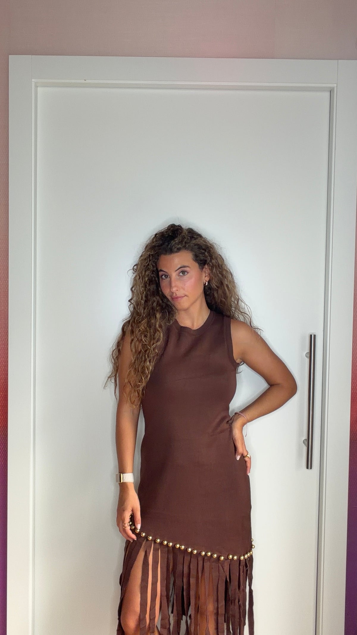 Savanna dress (marron)