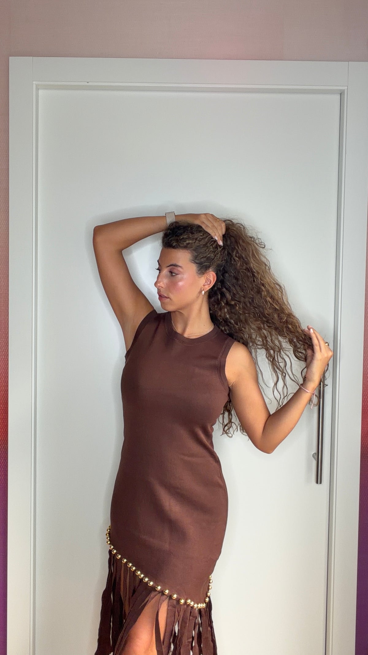Savanna dress (marron)