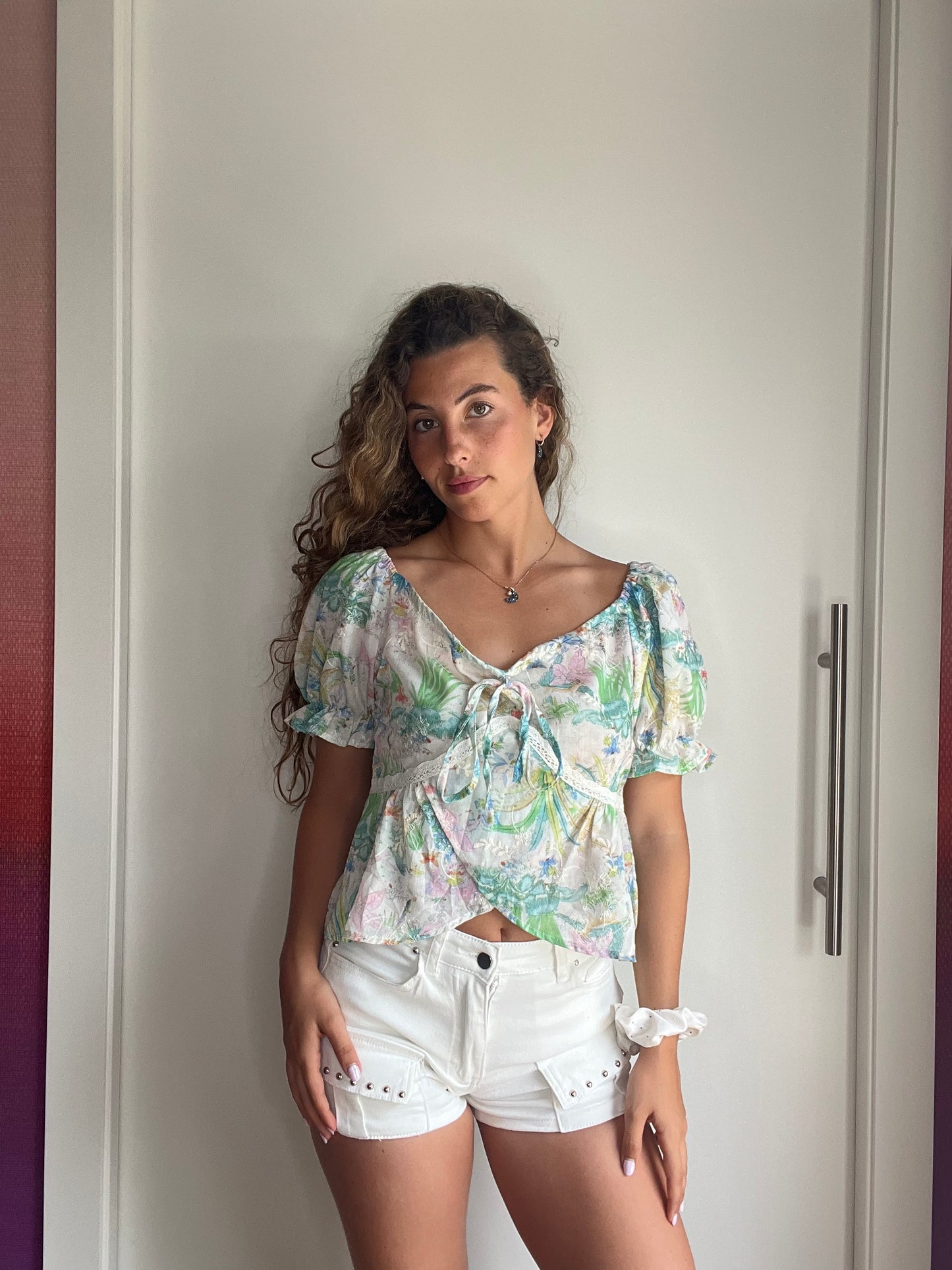 Blusa flores
