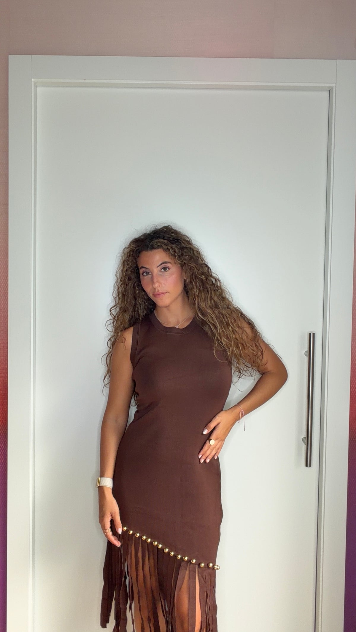 Savanna dress (marron)