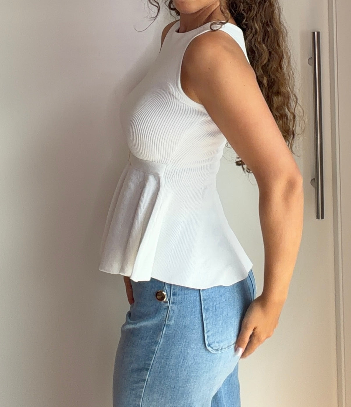 Top Golden Belt (blanco)